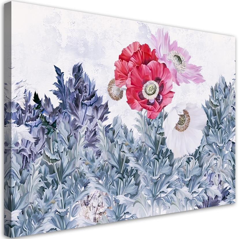 Canvasbillede, Valmuer som malet