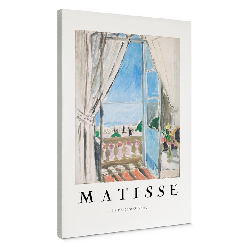 Lienzo La Fenêtre Ouverte - Matisse