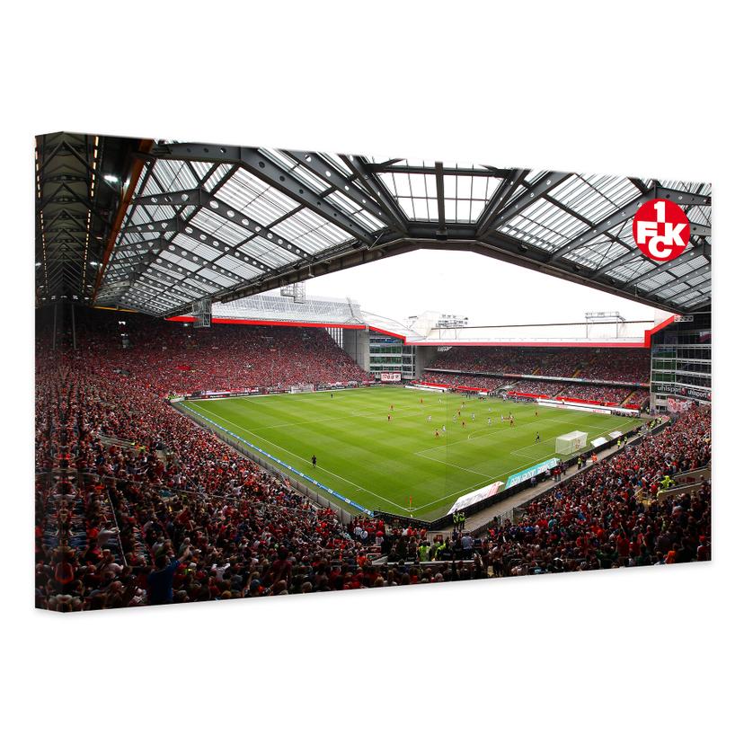 Lienzo 1. FC Kaiserslautern - vista interior del estadio