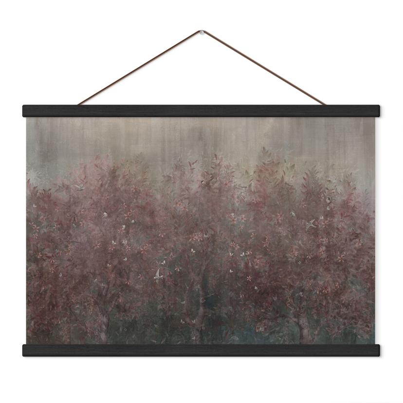 Textielposter Bos in warme herfsttinten - Ms Tiff