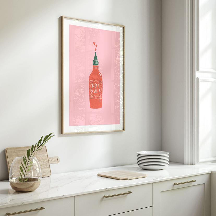 Poster Salsa al peperoncino - Simmonds