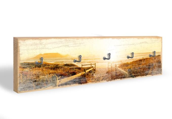 Sleutelbord Sunset at the Beach + 5 Haken