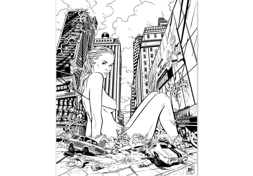 Drawstore - Desaster Pin Up e Piante