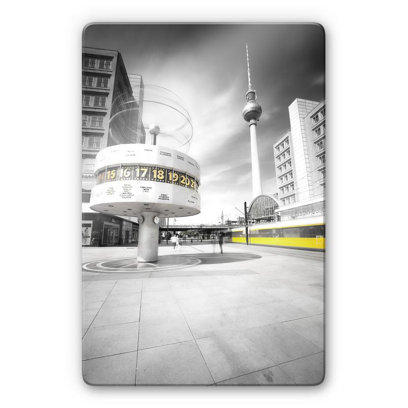 Stampa su vetro Alexanderplatz a Berlino