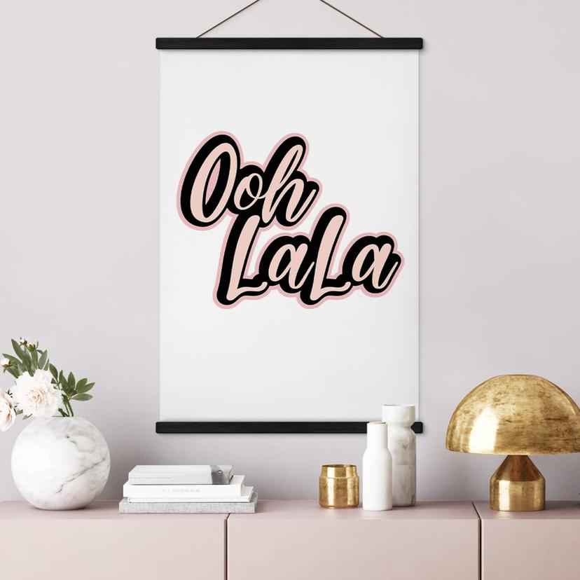 Póster de tela Oh La La