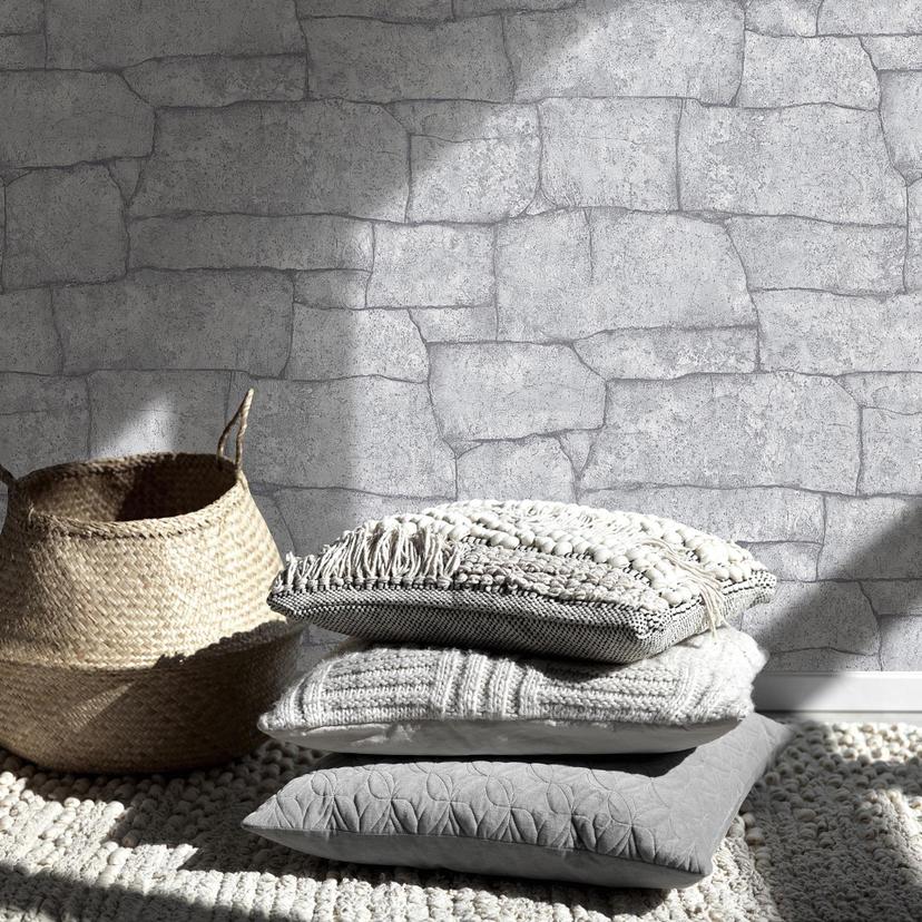 Erismann non-woven tapet Focus grå
