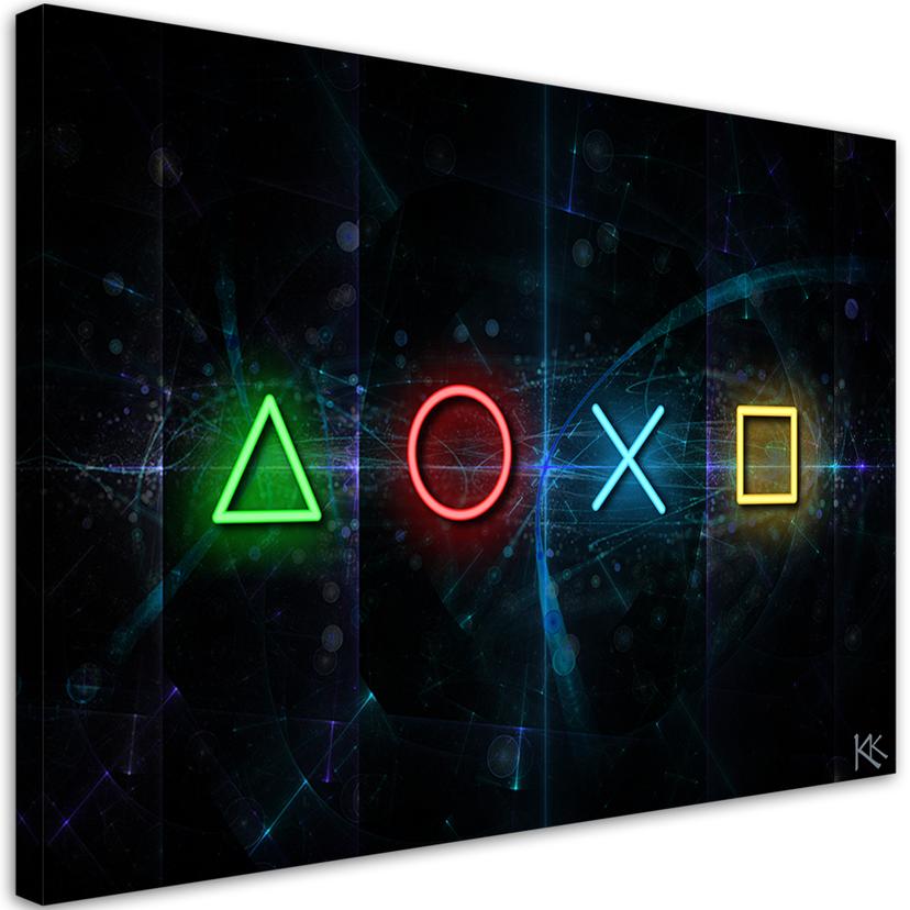 Canvasbillede, Til gamere spilkonsol controller