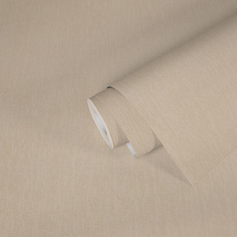 Papel pintado A.S. Création uni #Papel pintado no tejido Hygge liso beige