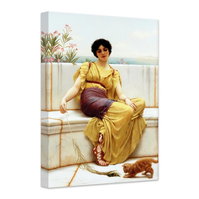 Lienzo Godward - Ociosidad