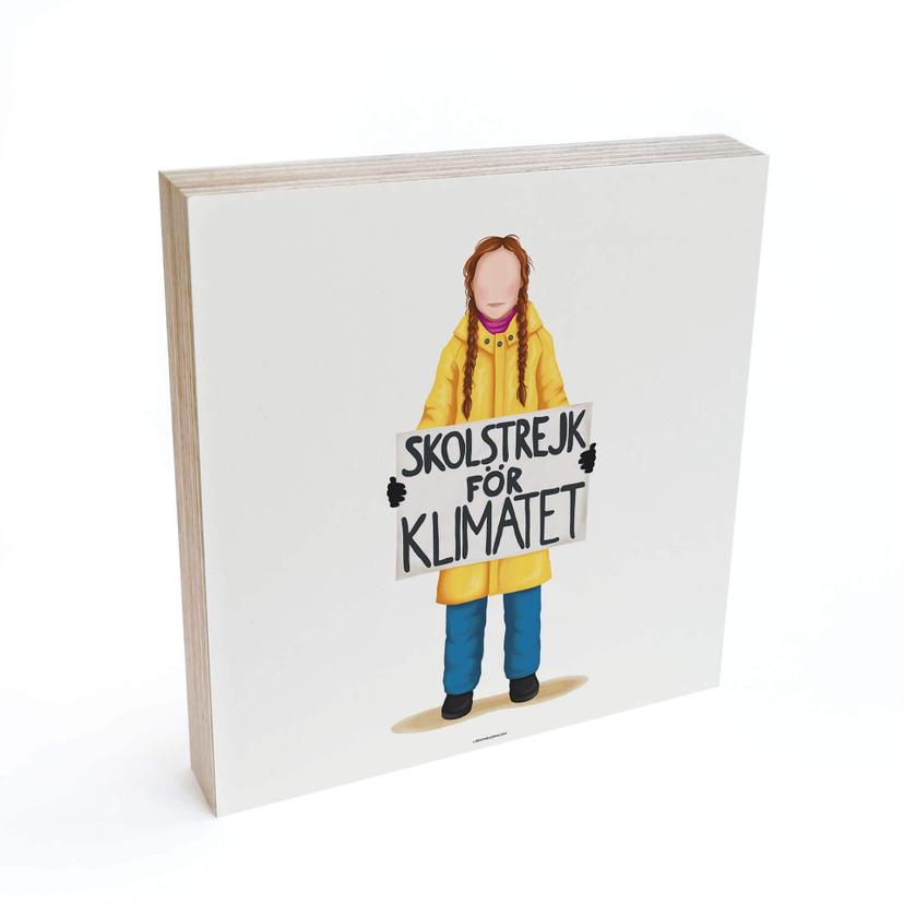 Billede af træ til at sætte op - Tohmé - Greta - 15x15 cm