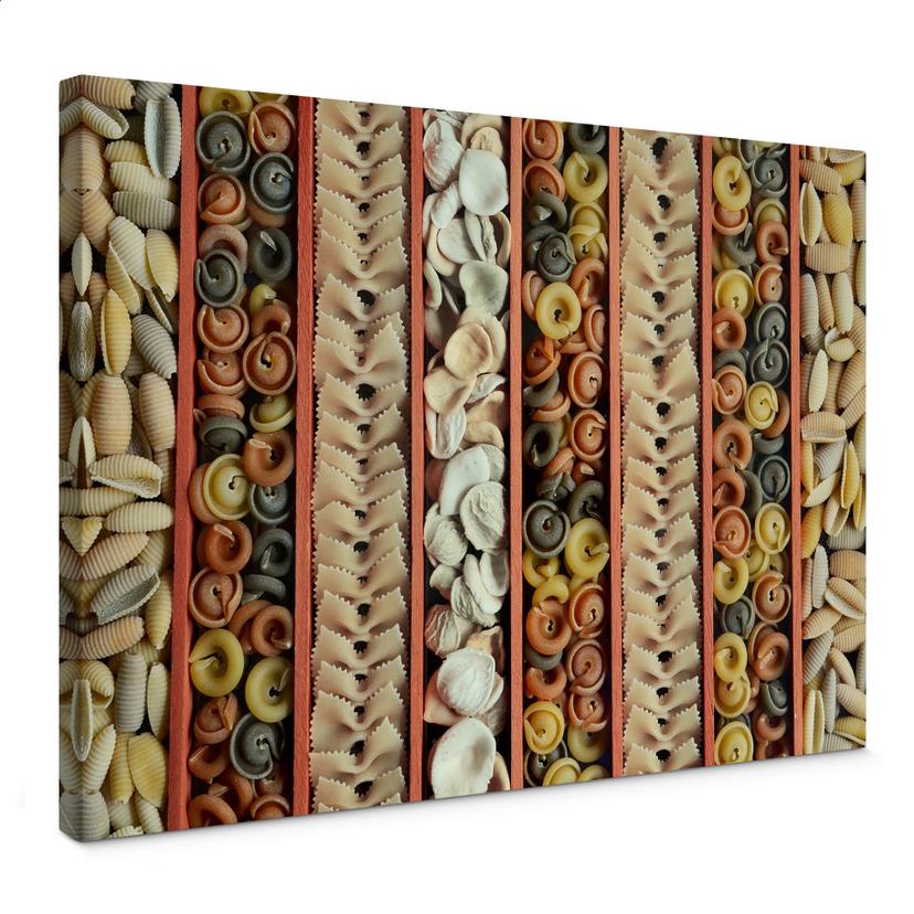 Tableau sur toile Pasta Collection