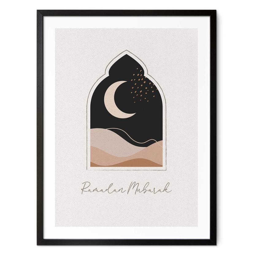 Poster Ramadan Moubarak