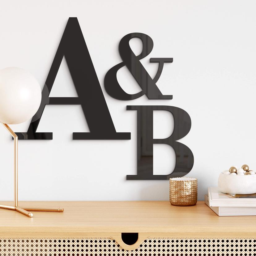 Akrylbogstaver - Bodoni