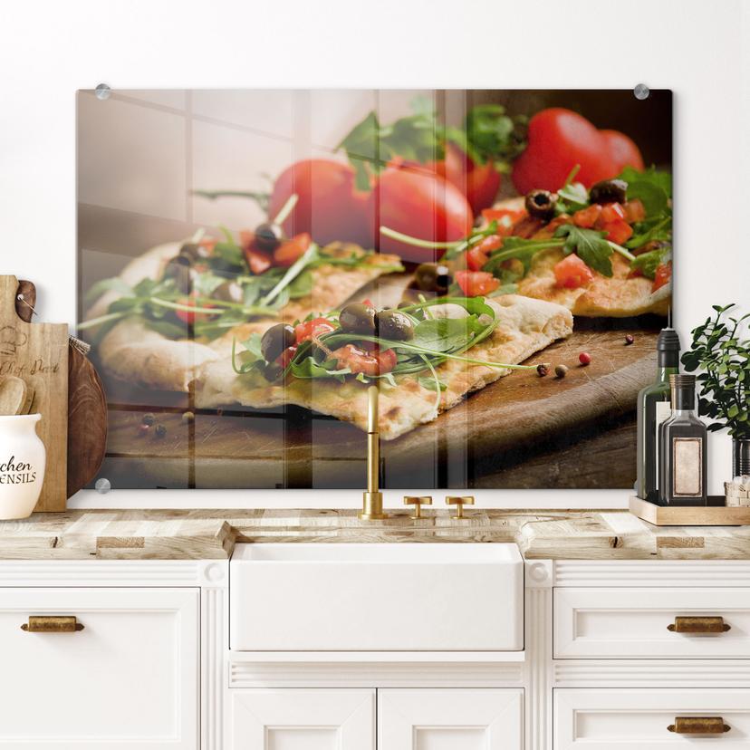 Pizza a la italiano  - stænkplade