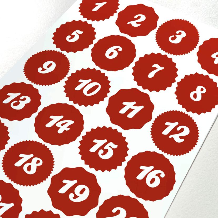 Adventskalender talklistermærker  02
