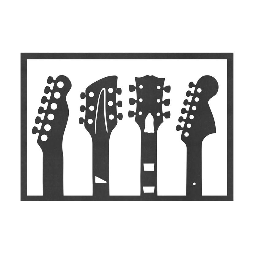 Decoro MDF Chitarra - Testata
