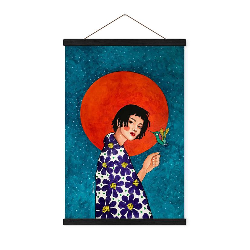 Affiche textile Hülya - Laisser