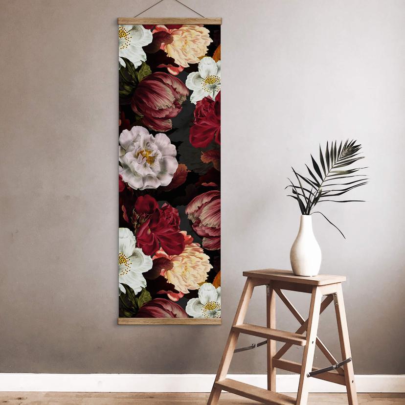Textil poster FN-design - Blomsterarrangemang - Panorama