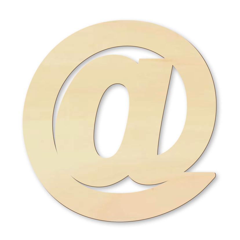 Lettres décoratives en bois - Hashtag