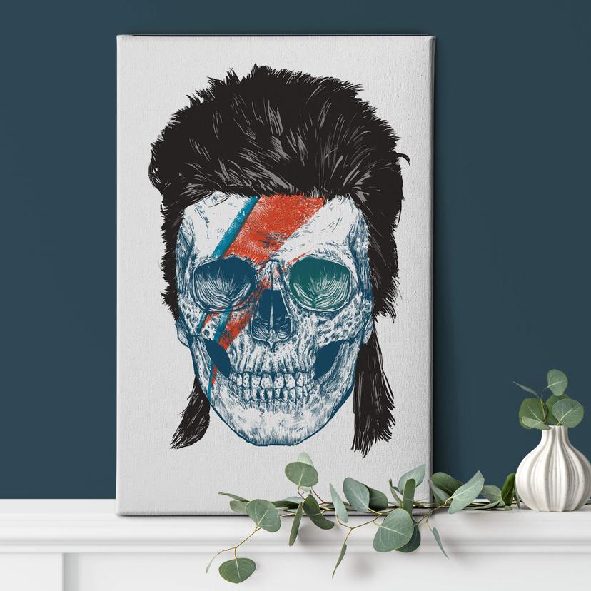 Stampa su tela Solti - Bowie