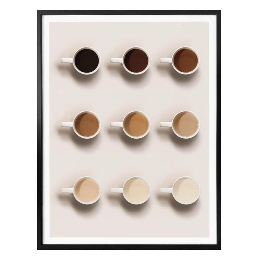 Plakat - Shades of coffee