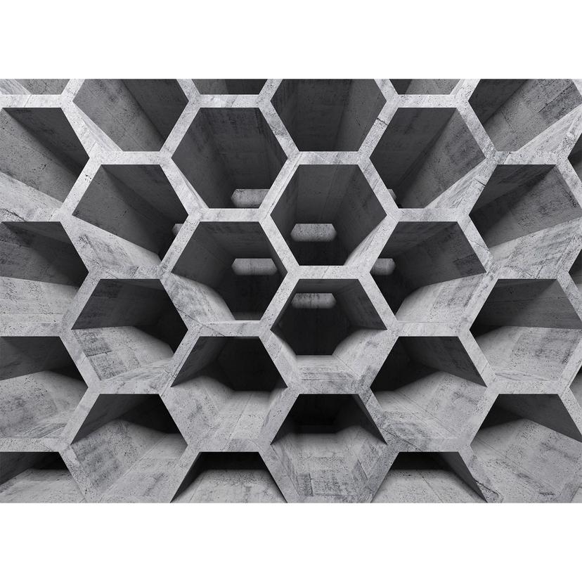 Livingwalls Fotomurale Designwalls - Struttura a nido d'ape