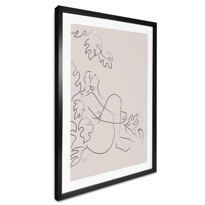 Póster 1X Studio - Mujer desnuda en la naturaleza