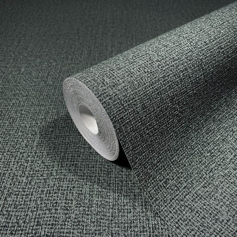 Non-woven tekstil ensfarvet grøn tekstur