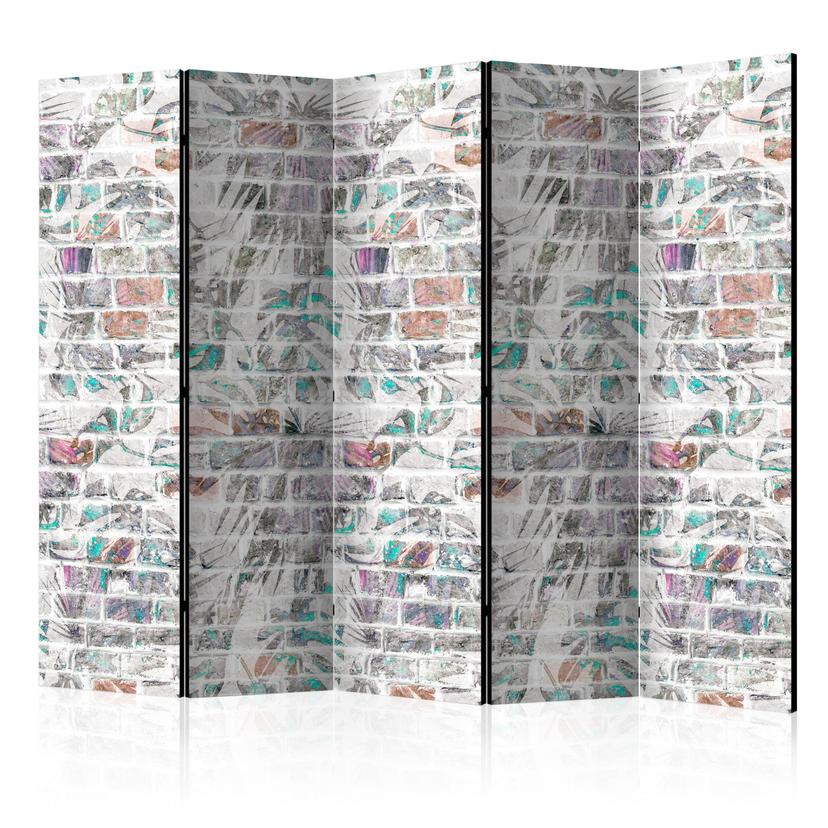 Divisorio per sala - Parete tropicale, 3 pezzi