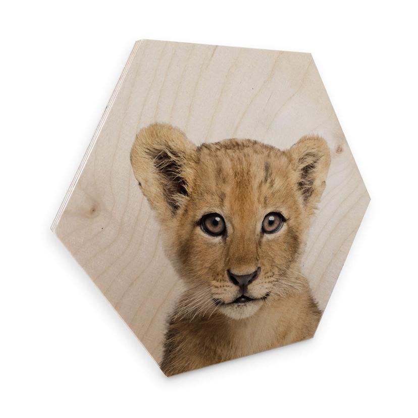 Hexagon Hout Sisi & Seb - Baby Lion