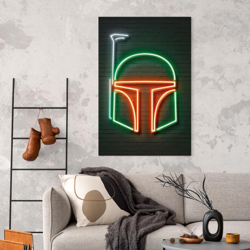 Stampe per pareti Boba Fett - Mielu - alluminio dibond