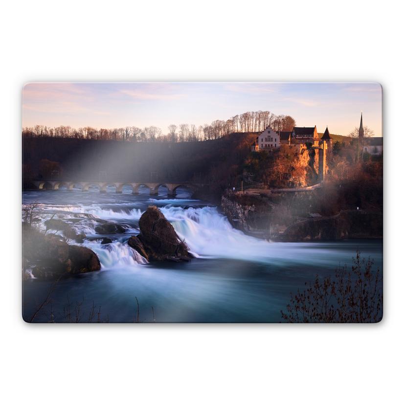 Glasschilderij Rheinfall