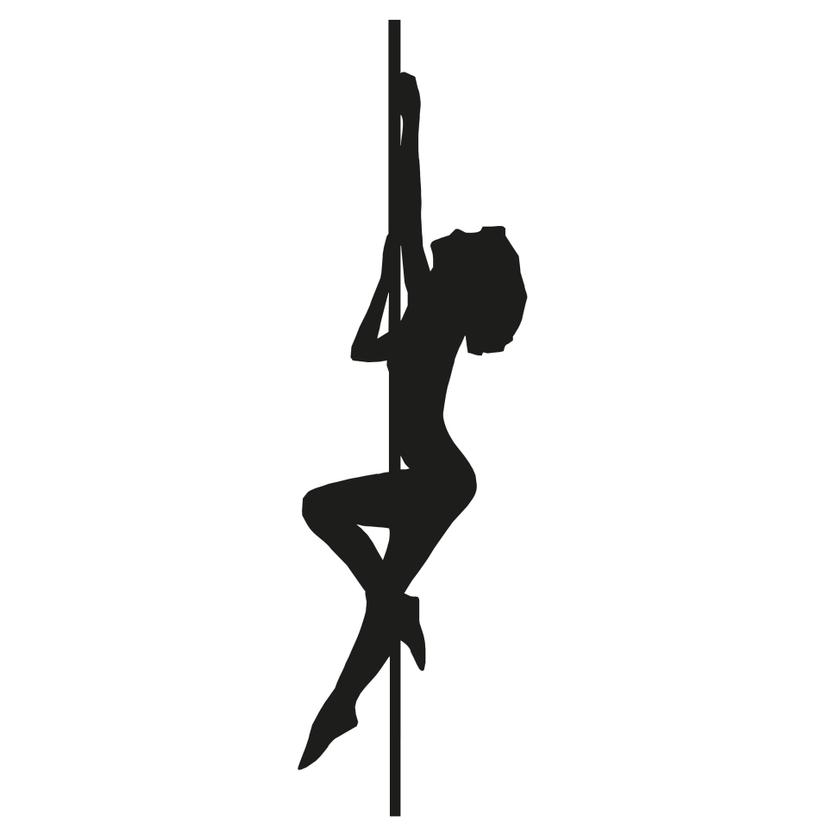 Adesivo murale - Ragazza che balla 7
