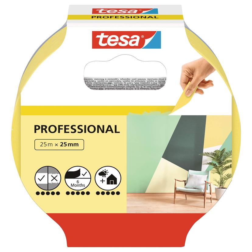 tesa® Malertape Professional 25m x 25mm