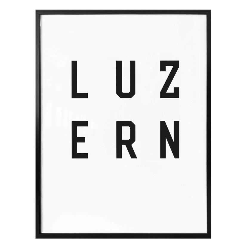 Póster - Tipografía Lucerna