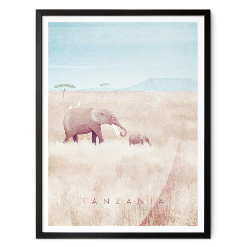 Poster Rivers - Tanzanie