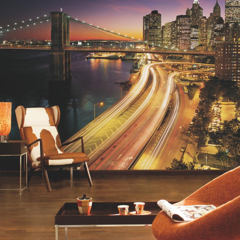 Fotomurale in carta - Luci di New York