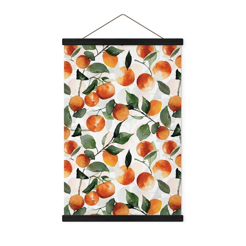 Tekstil plakat Frugtagtige mandariner - UN Designs