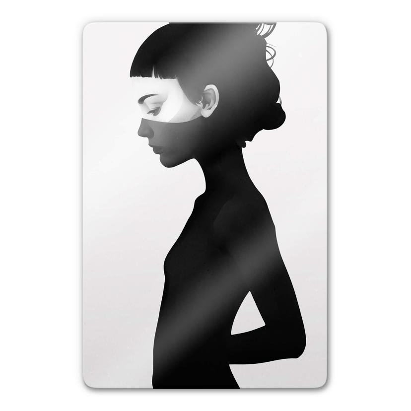 Tableau en verre Ireland - I am not here