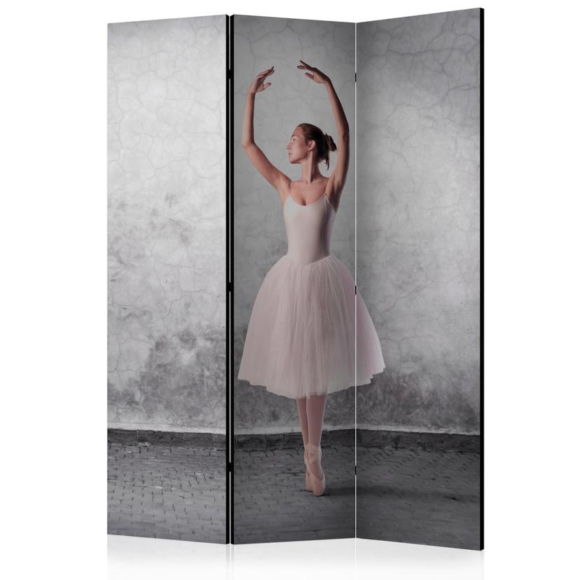Paravent, Raumteiler freistehend, Trennwand - Ballerina im Degas-Stil