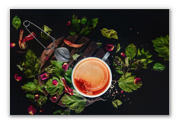 Wandbild Belenko - Tea Lover