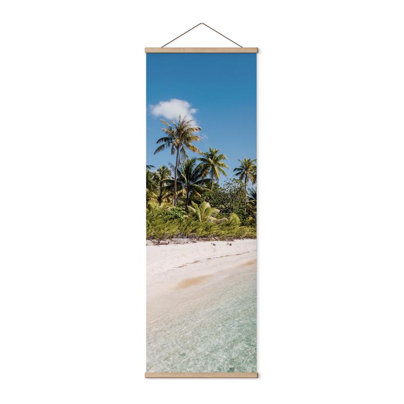 Tekstil plakat Palmestranden i Sydhavet - Colombo - Panorama