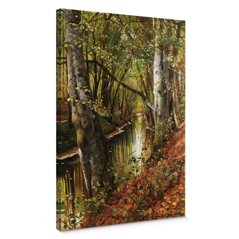 Tableau sur toile Moensted - Un ruisseau en forêt