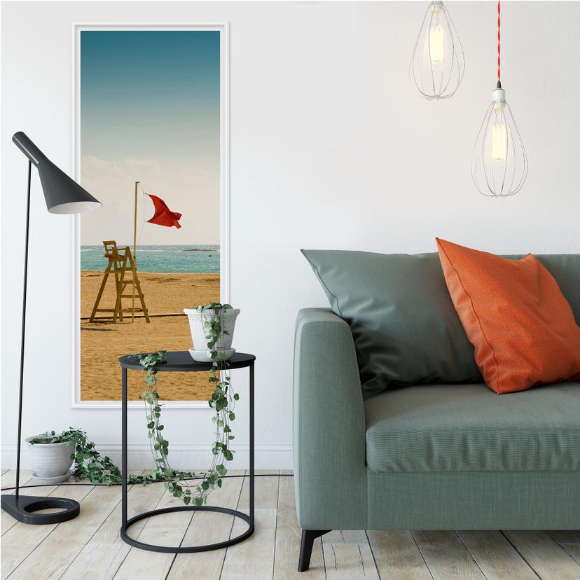 Wallprint W - Rote Fahne - Panorama