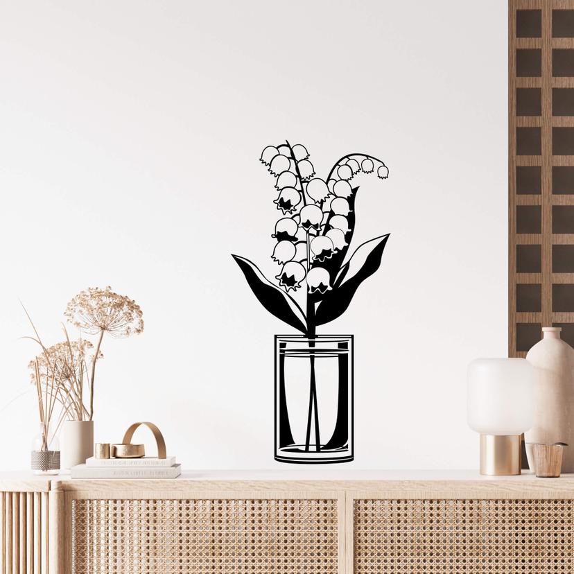 Sticker mural - Muguet