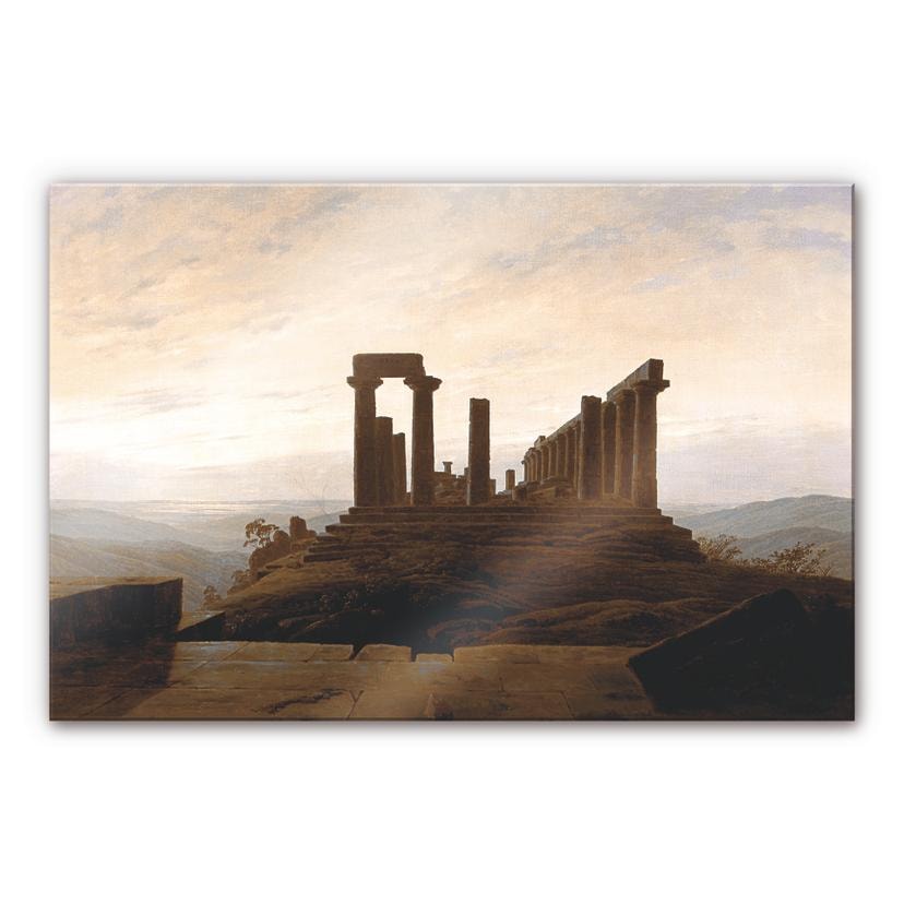 Akrylbillede Friedrich - Junos tempel i Agrige