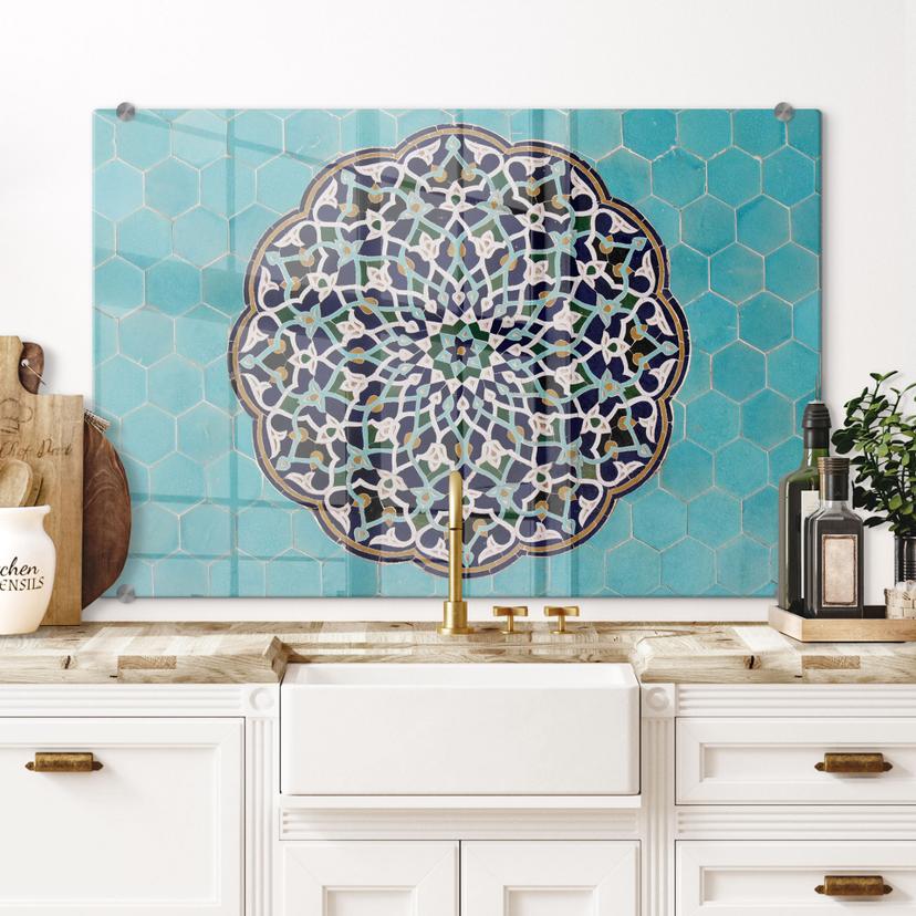 Stænkplade - Mosaik fra Vesten