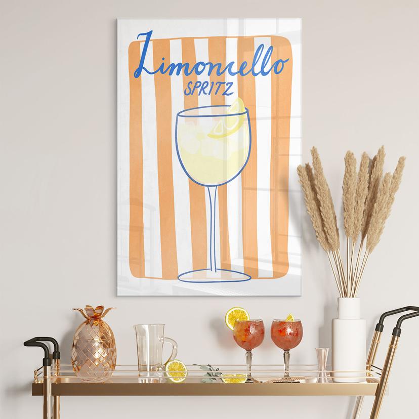 Tableau sur verre acrylique Limoncello Spritz - Fritsch