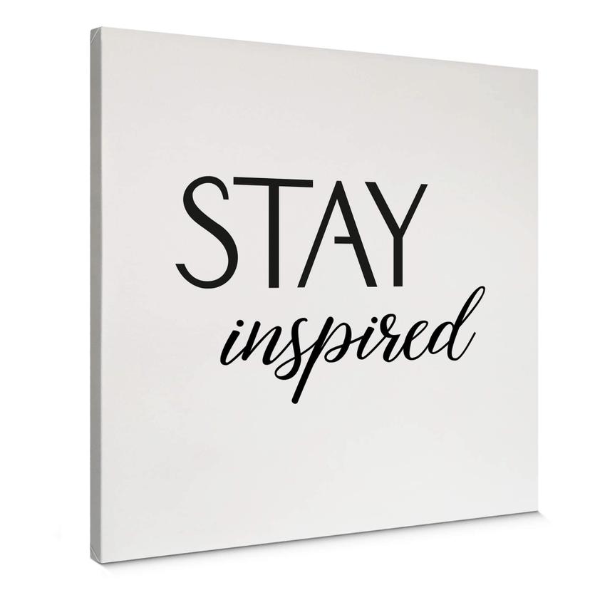 Canvas Stay Inspired
