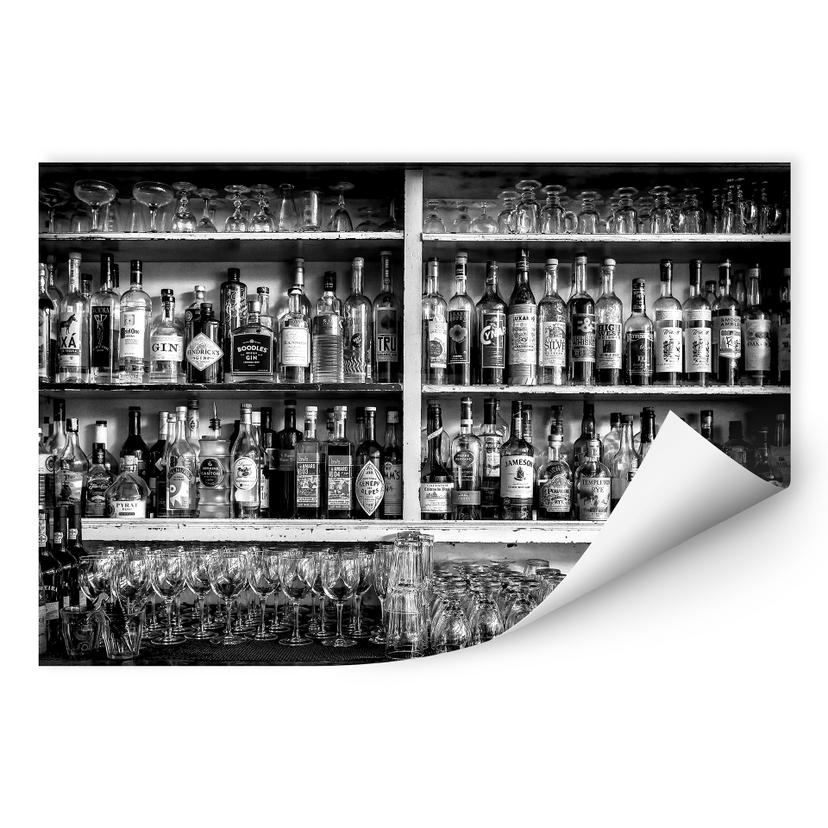 Zelfklevende Poster Klein - The Classic Bar
